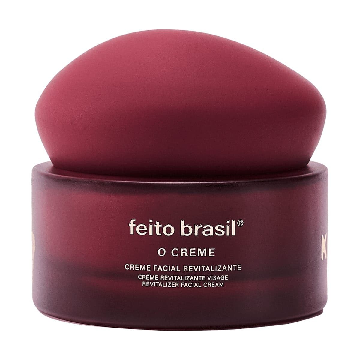 Embalagem de Creme Facial Revitalizante Kamu Feito Brasil