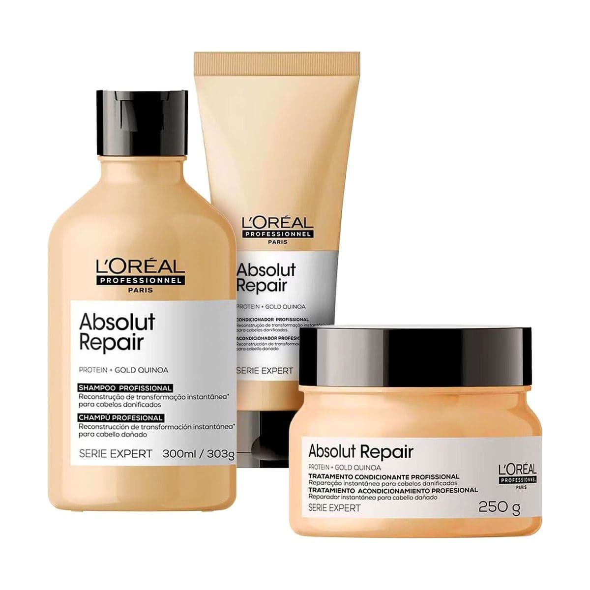 Embalagem de Kit Trio Absolut Repair