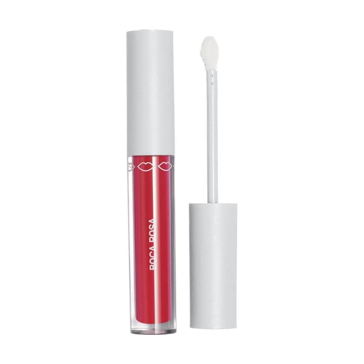 Embalagem de Gloss labial Boca Rosa Hidra Lábios Translúcido