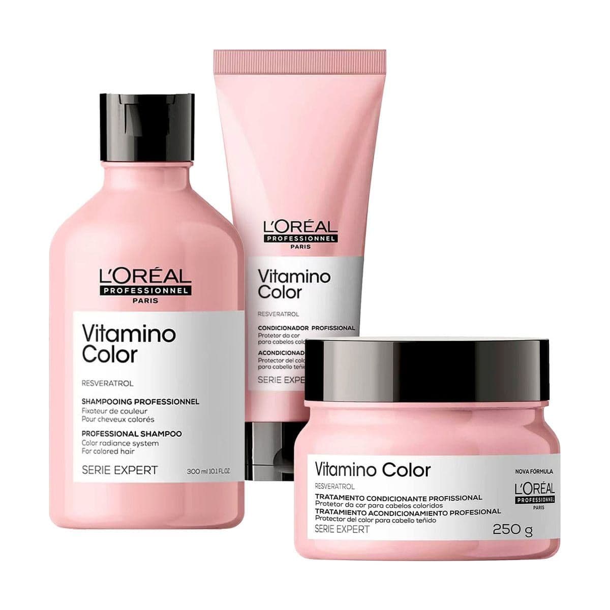 Embalagem de Kit Trio Vitamino Color