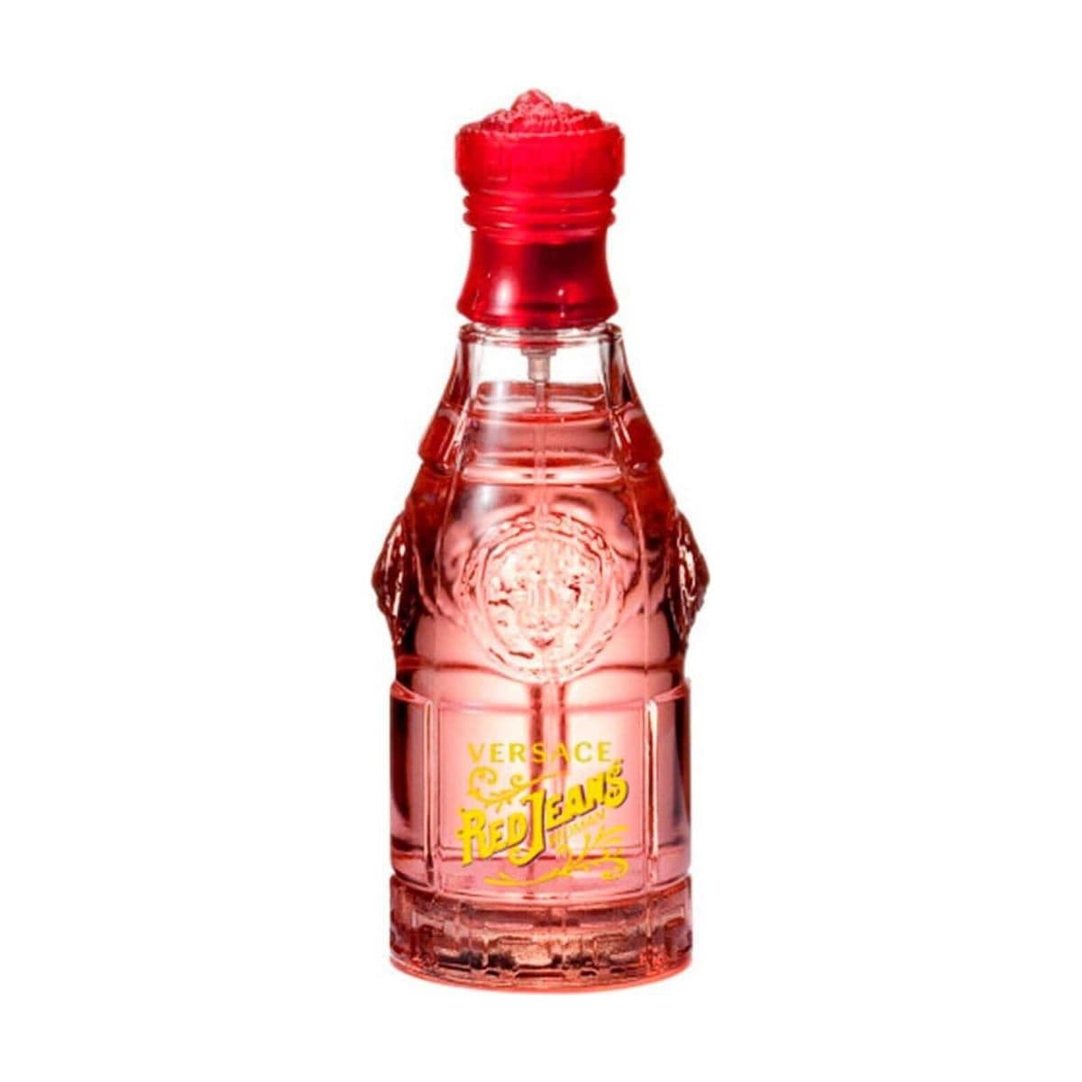 Embalagem de Versace Red Jeans Feminino Eau de Toilette