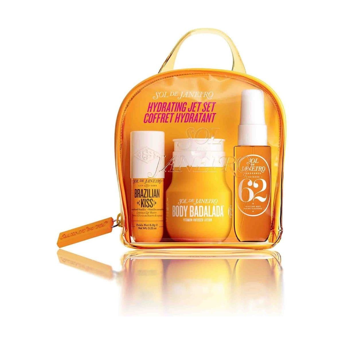 Embalagem de Kit Sol de Janeiro Cheirosa Hydration '62 Jet Set