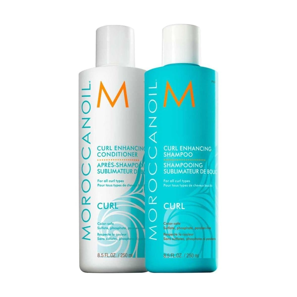 Embalagem de Kit Duo Ativador de Cachos Moroccanoil