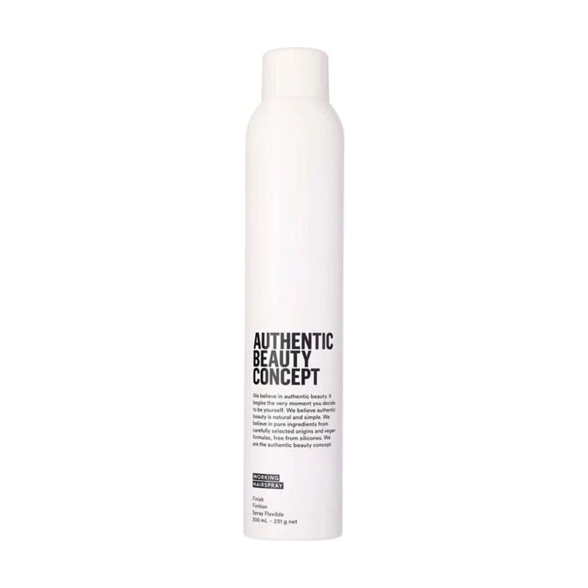 Embalagem de Spray de Fixação Leve Authentic Beauty Concept