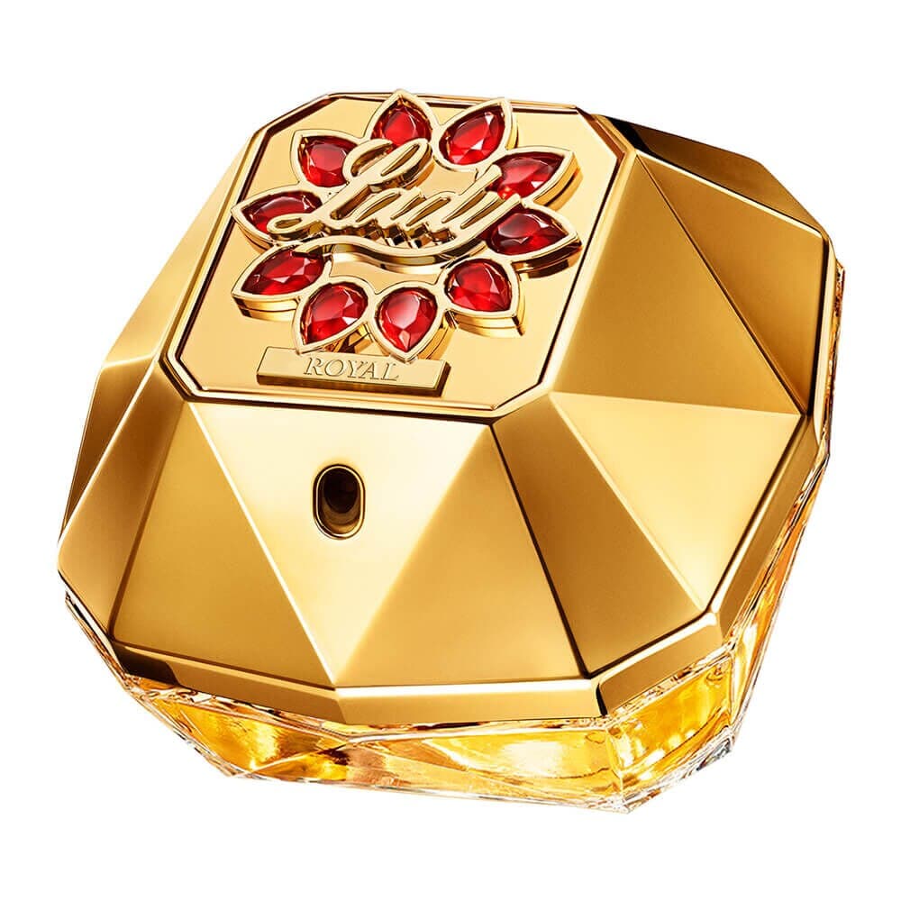Embalagem de Perfume Rabanne Lady Million Royal Feminino Eau De Parfum