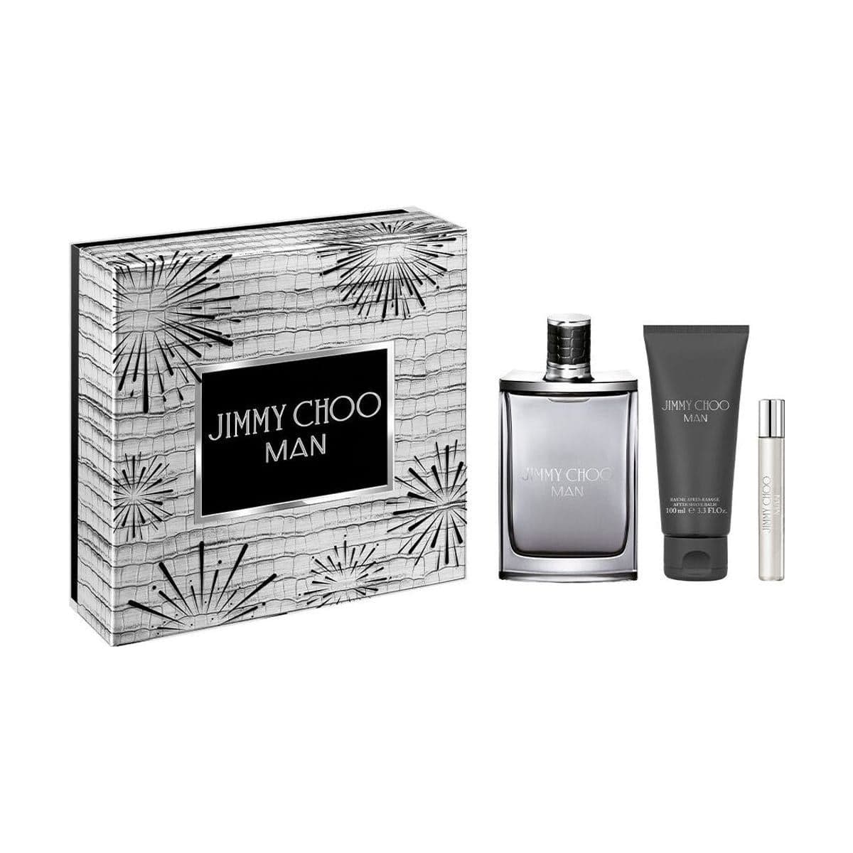 Embalagem de Kit Coffret Jimmy Choo Man Masculino Eau de Toilette