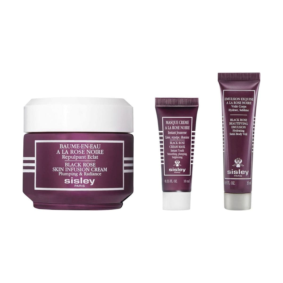 Embalagem de Kit Sisley Black Rose Skin Infusion