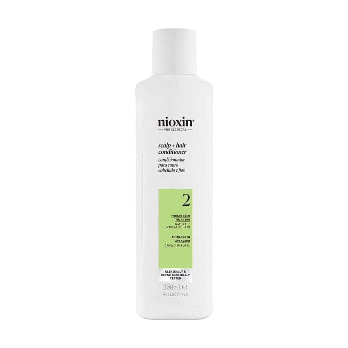 Embalagem de Condicionador para Cabelos Naturais Sistema 2 Nioxin
