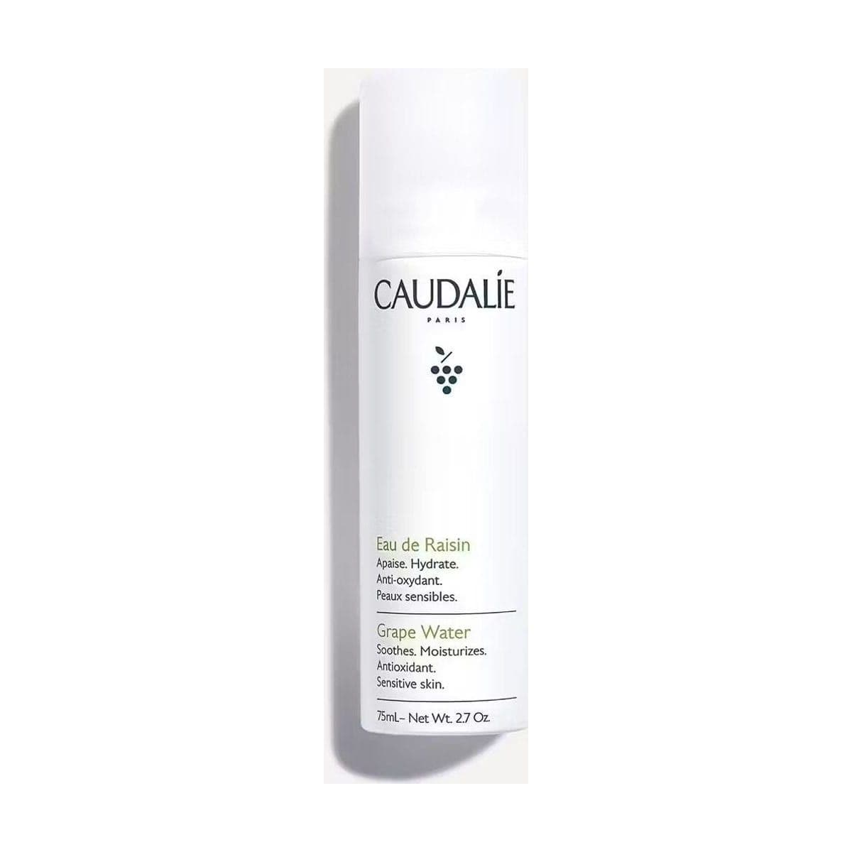 Embalagem de Bruma Facial Hidratante Água de Uva Caudalie