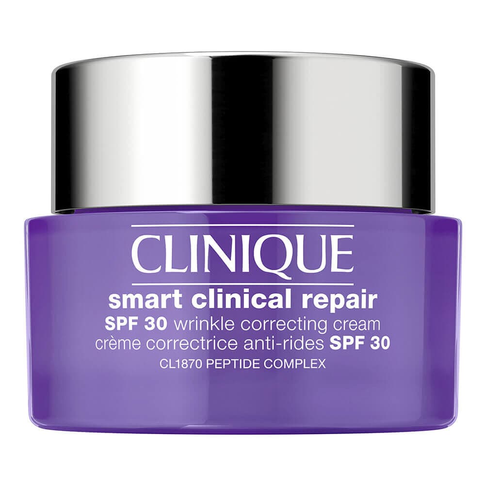 Embalagem de Creme Hidratante Anti-Rugas Clinique Smart Clinical Repair™ FPS 30