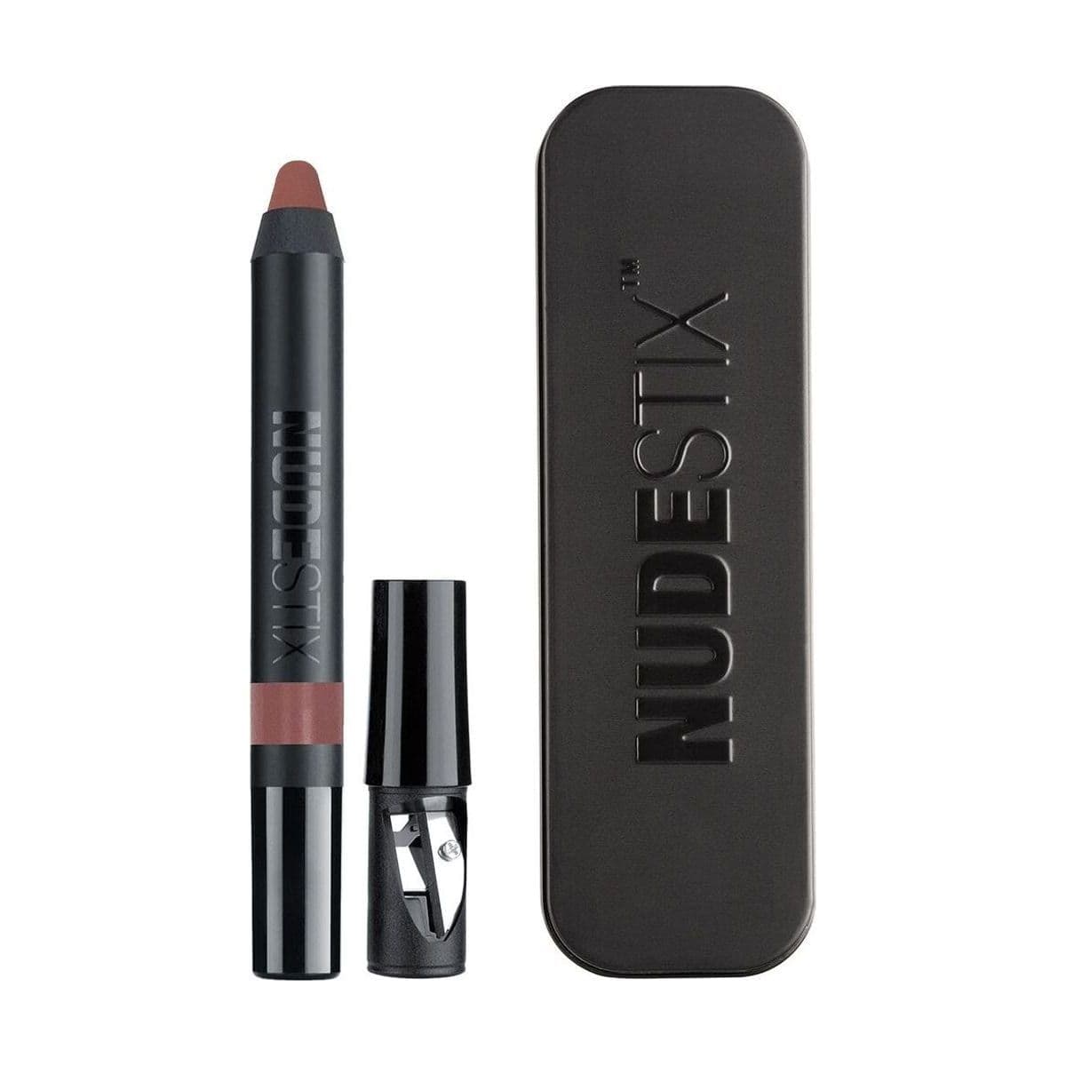 Embalagem de Lápis Batom Multifuncional Nudestix Intense Matte Lip Pencil