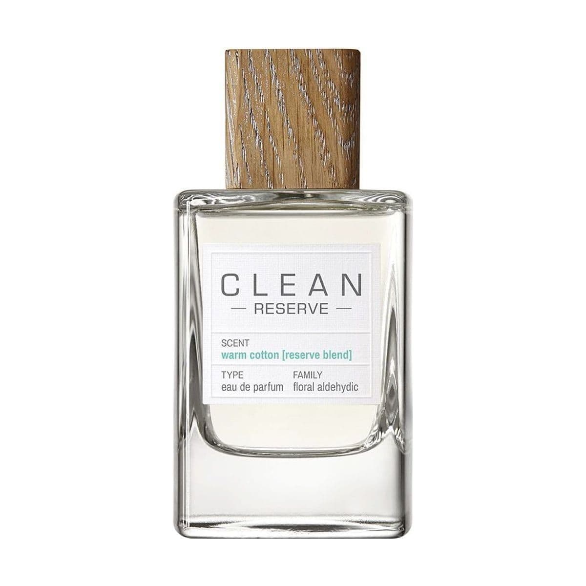 Embalagem de Perfume Clean Reserve Warm Cotton Reserve Blend Unissex Eau de Parfum