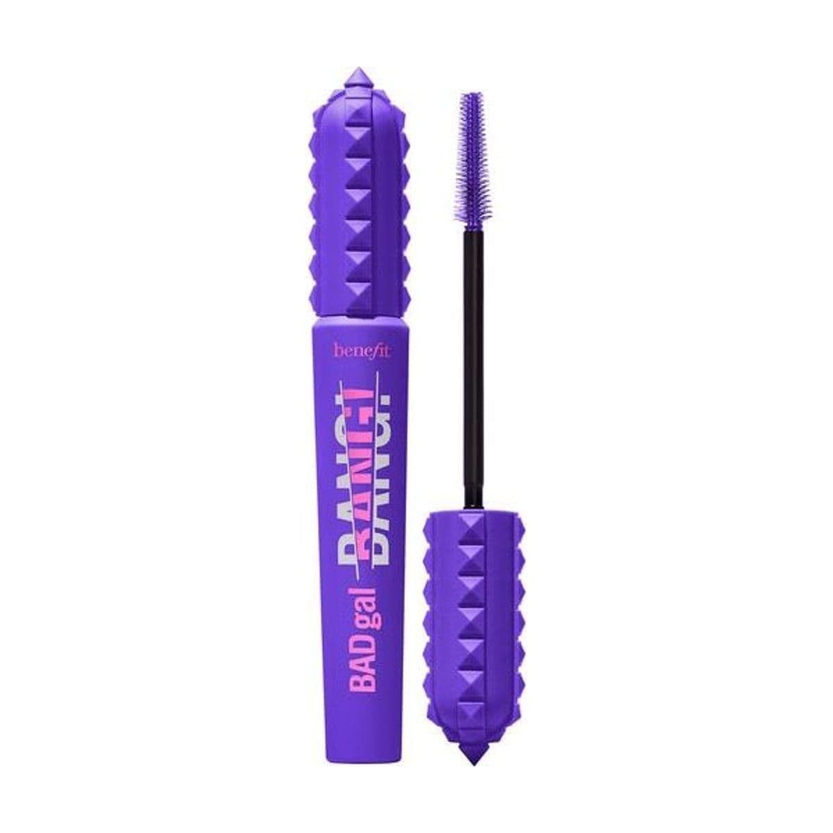 Embalagem de Máscara de Cílios Benefit Badgal Bang Purple