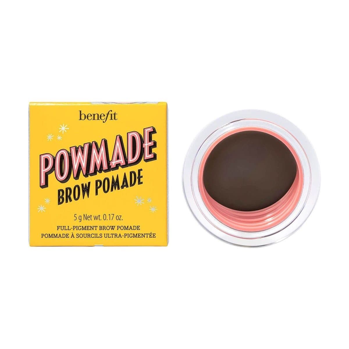Embalagem de Pomada para Sobrancelhas Benefit Brow Powmade