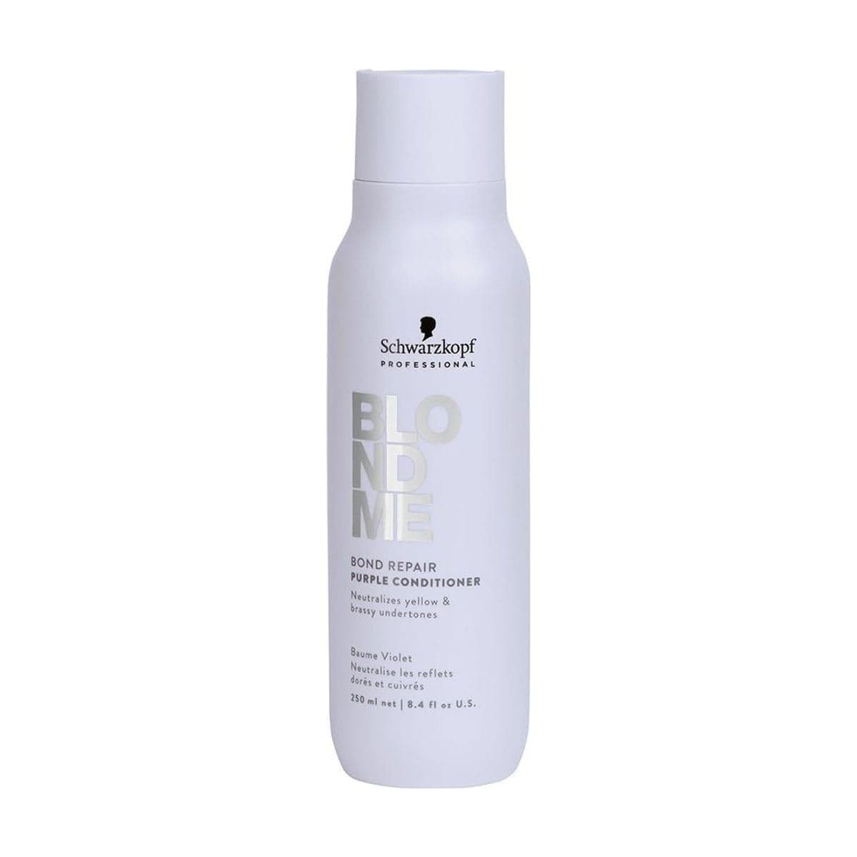 Embalagem de Condicionador Matizador Schwarzkopf Professional Blondme Bond Repair