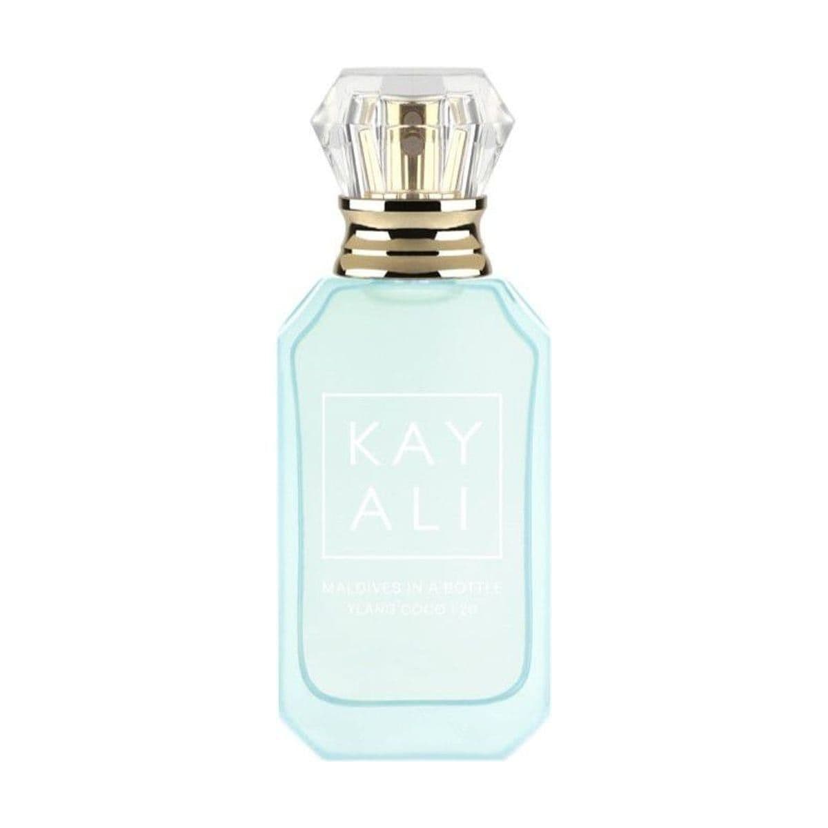Embalagem de Perfume Kayali Maldives in a Bottle Ylang Coco 20 Eau de Parfum