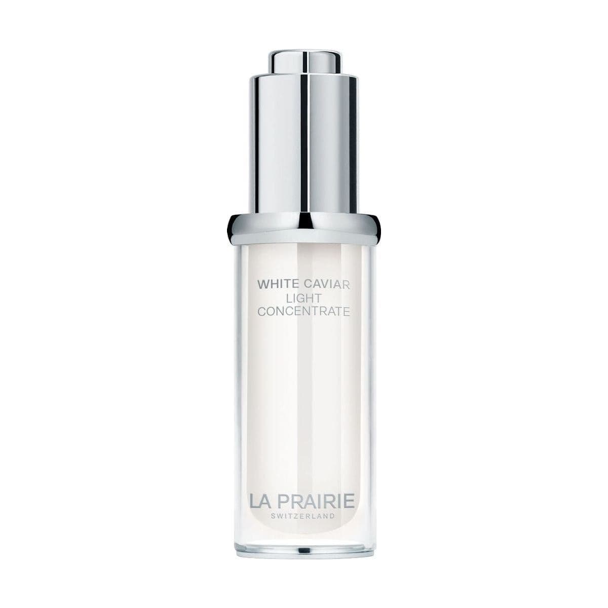 Embalagem de Sérum Facial La Prairie White Caviar Lextrait Lumiere