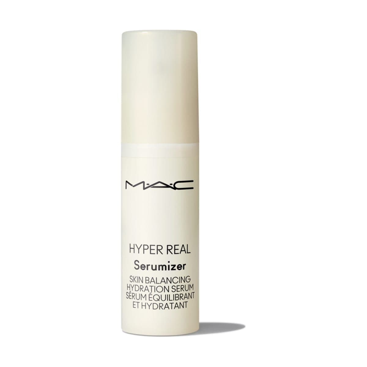 Embalagem de Sérum Hidratante Facial MAC Hyper Real Serumizer