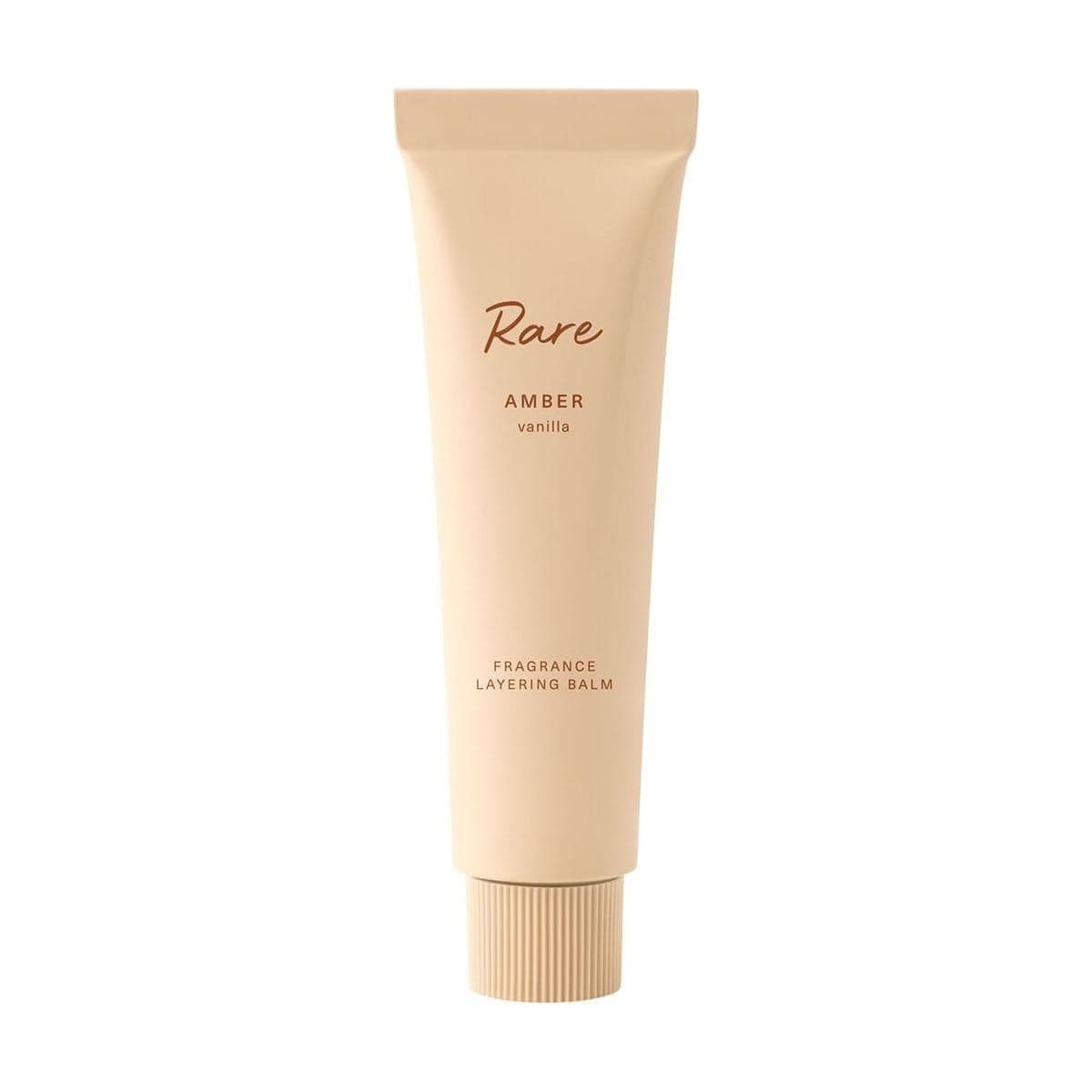 Embalagem de Gel Perfumado Layering Balm Rare Beauty Amber Vanilla