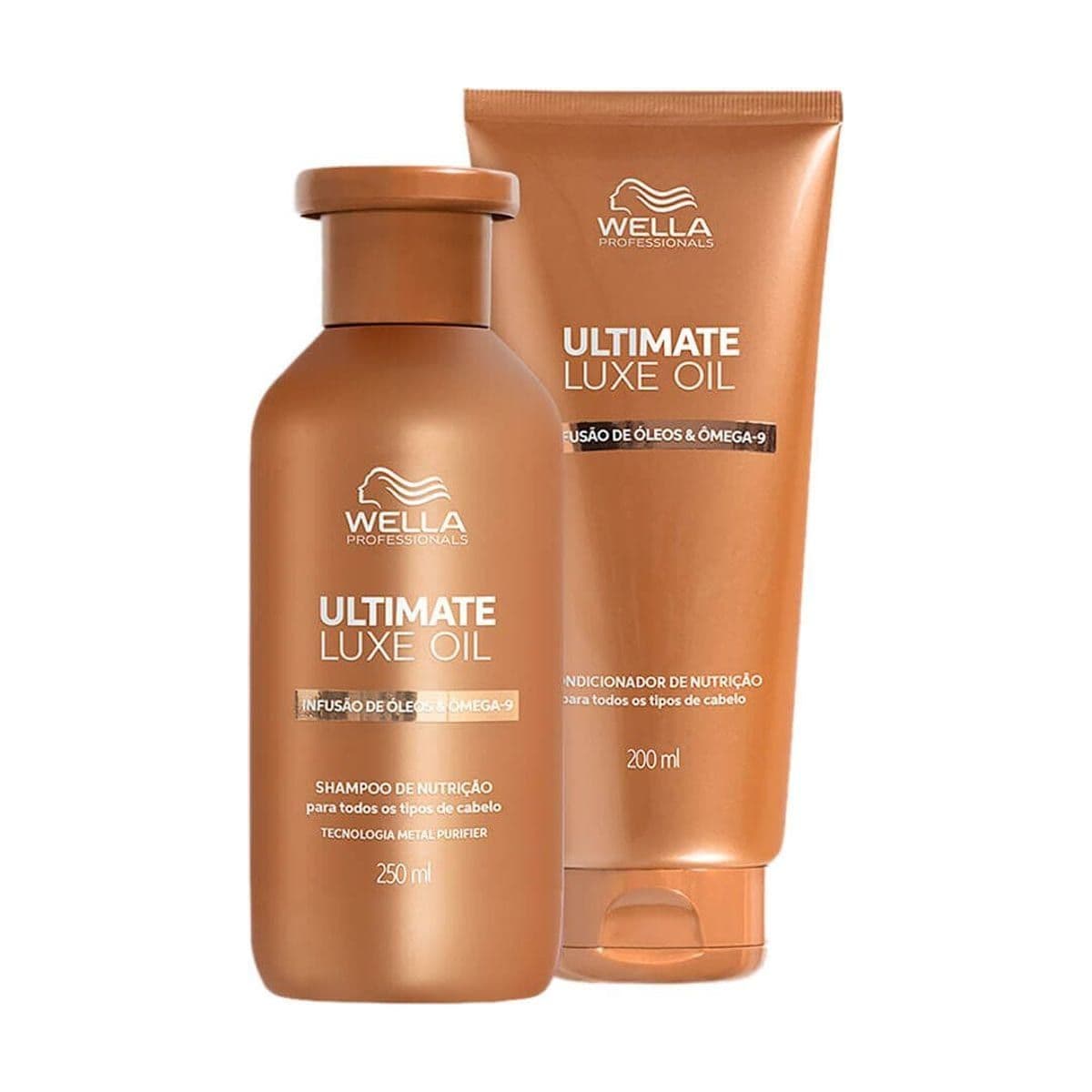 Embalagem de Kit Wella Professionals Ultimate Luxe Oil Duo