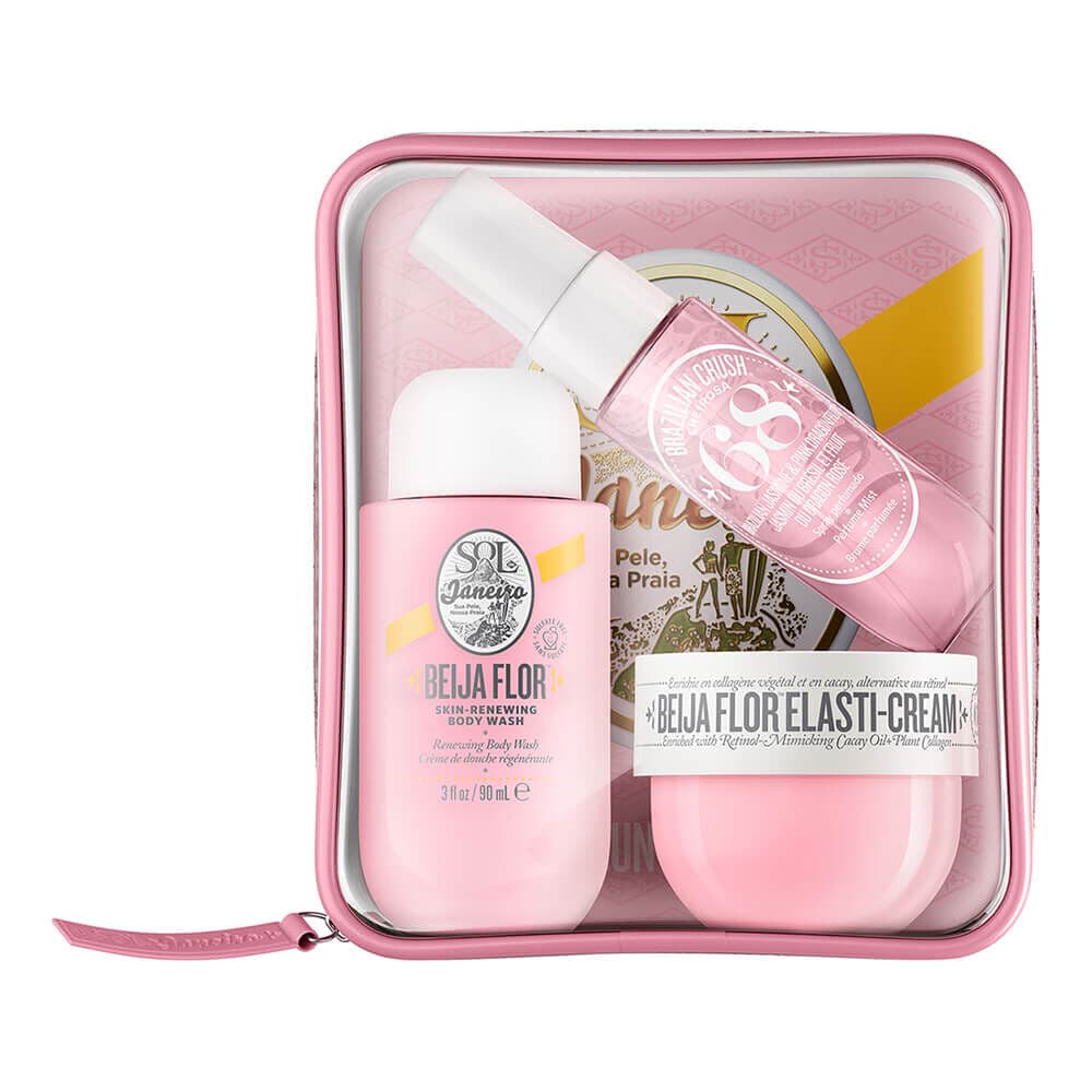Embalagem de Kit Sol de Janeiro Beija Flor Jet Set