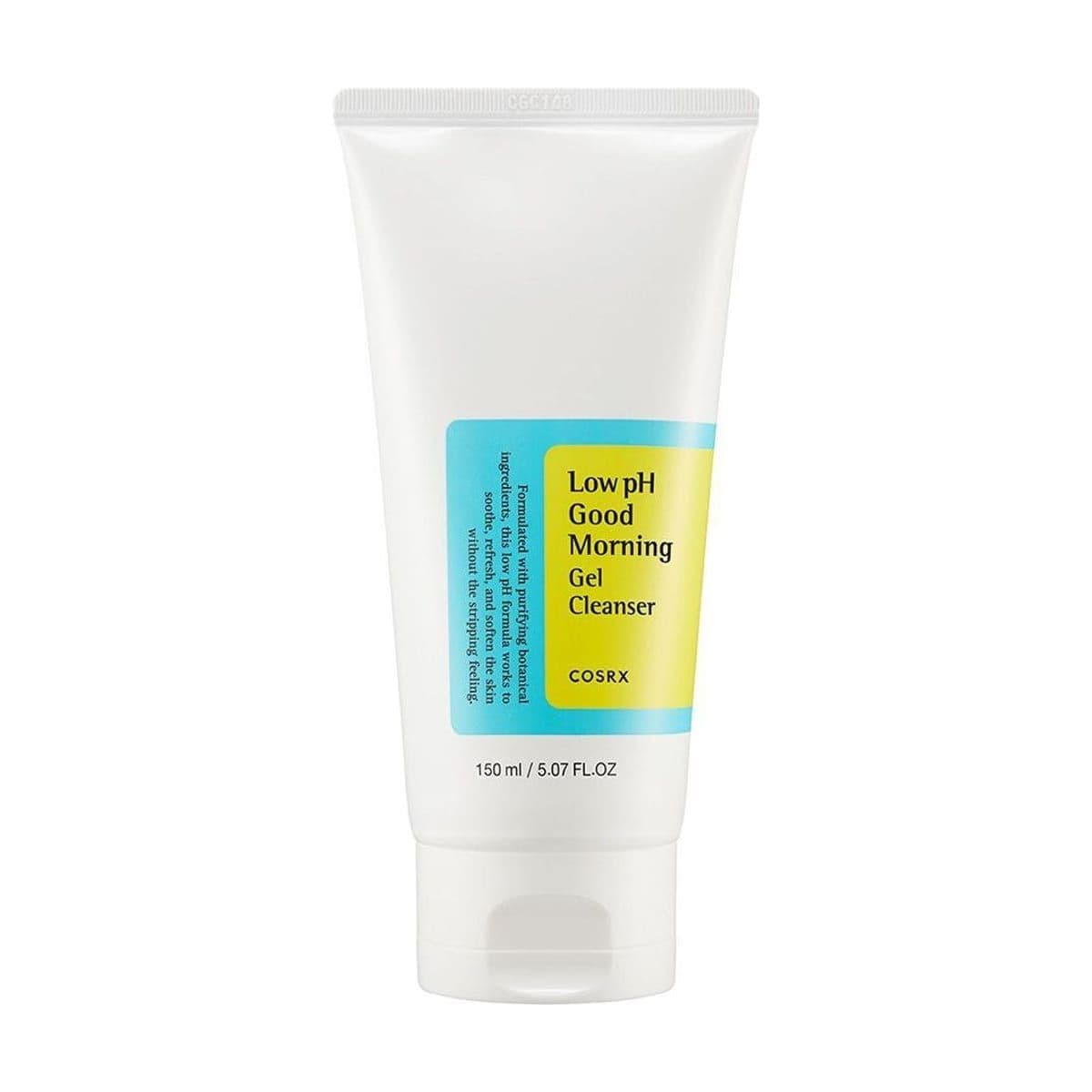 Embalagem de Gel de Limpeza Facial COSRX Low pH Good Morning Cleanser