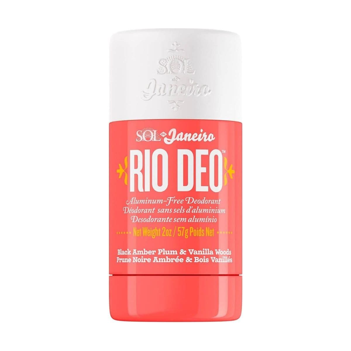 Embalagem de Desodorante Sem Alumínio Sol de Janeiro Rio Deo '40