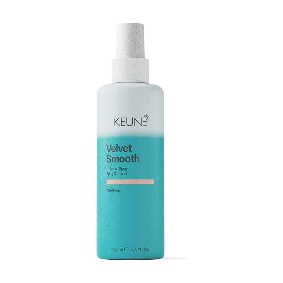 Embalagem de Leave-In Bifásico Antifrizz Keune Velvet Smooth 2 Fases