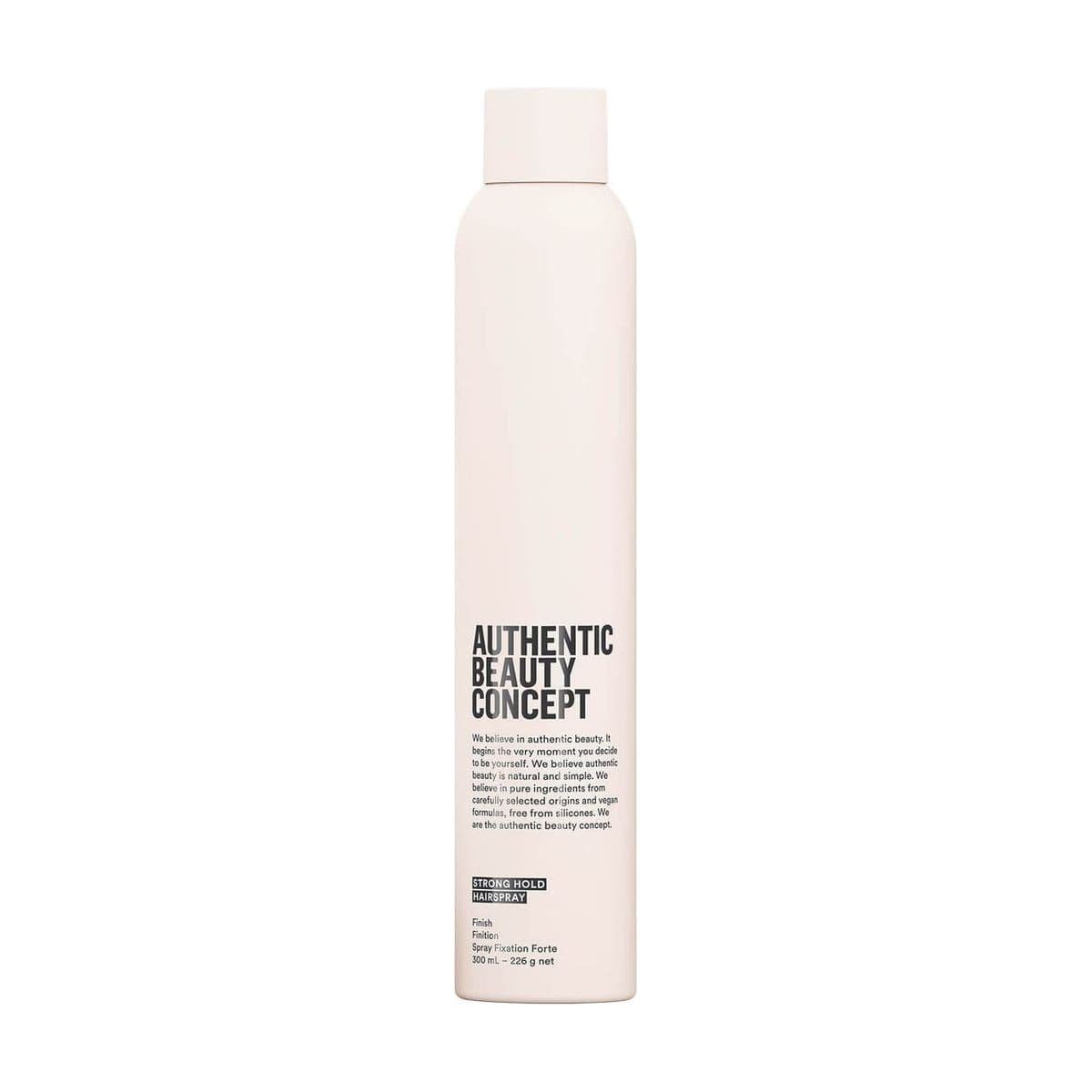 Embalagem de Spray de Fixação Forte Authentic Beauty Concept
