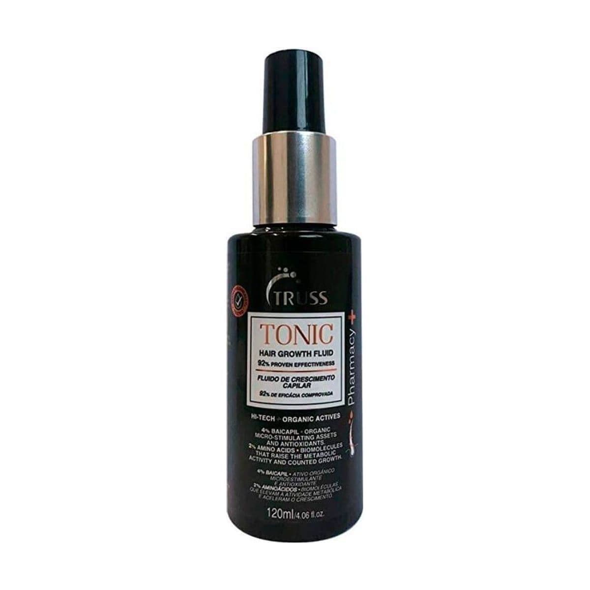 Embalagem de Tônico para Crescimento Capilar Truss Hair Growth Fluid Pharmacy