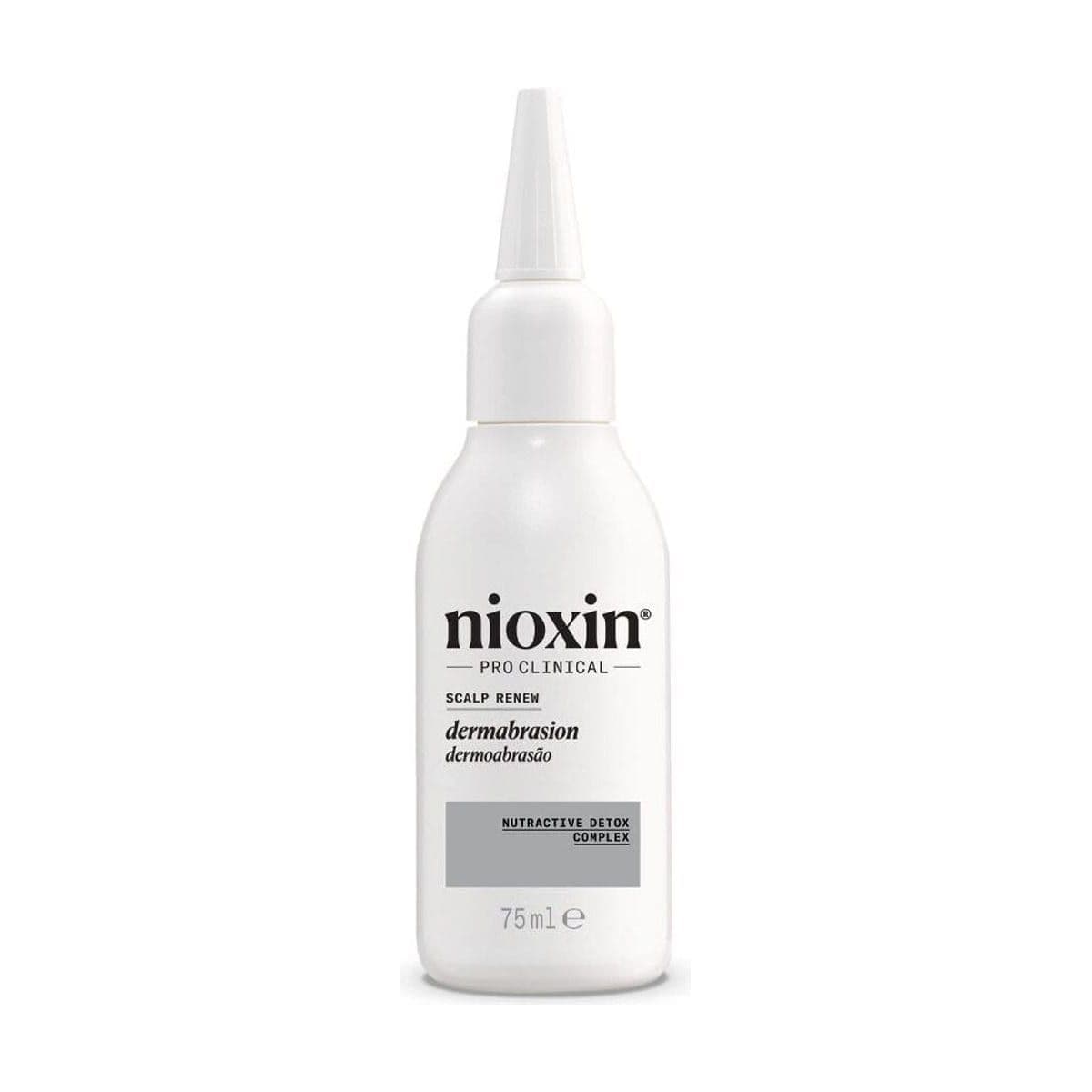 Embalagem de Esfoliante para Couro Cabeludo de Dermoabrasão Nioxin