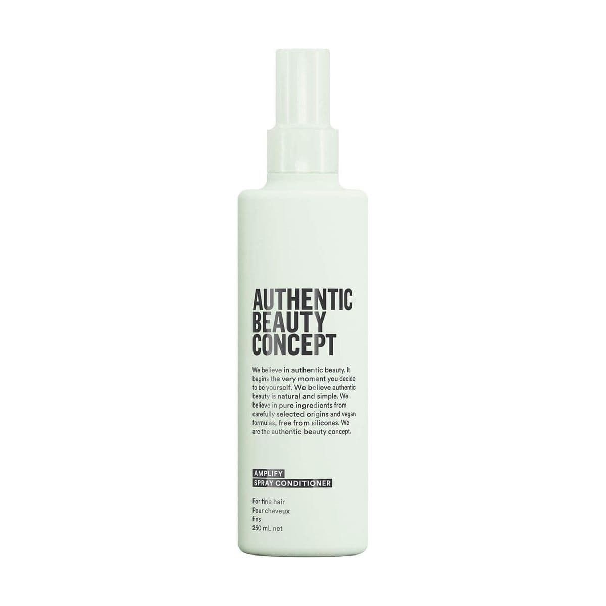 Embalagem de Spray Leave-In Authentic Beauty Concept Amplify