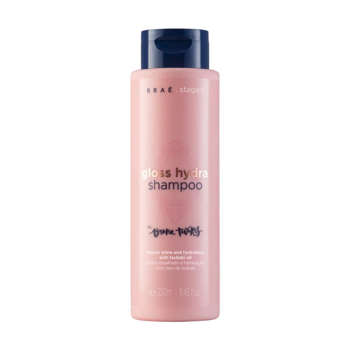 Embalagem de Shampoo Braé Stages by Bruna Tavares Gloss Hydra