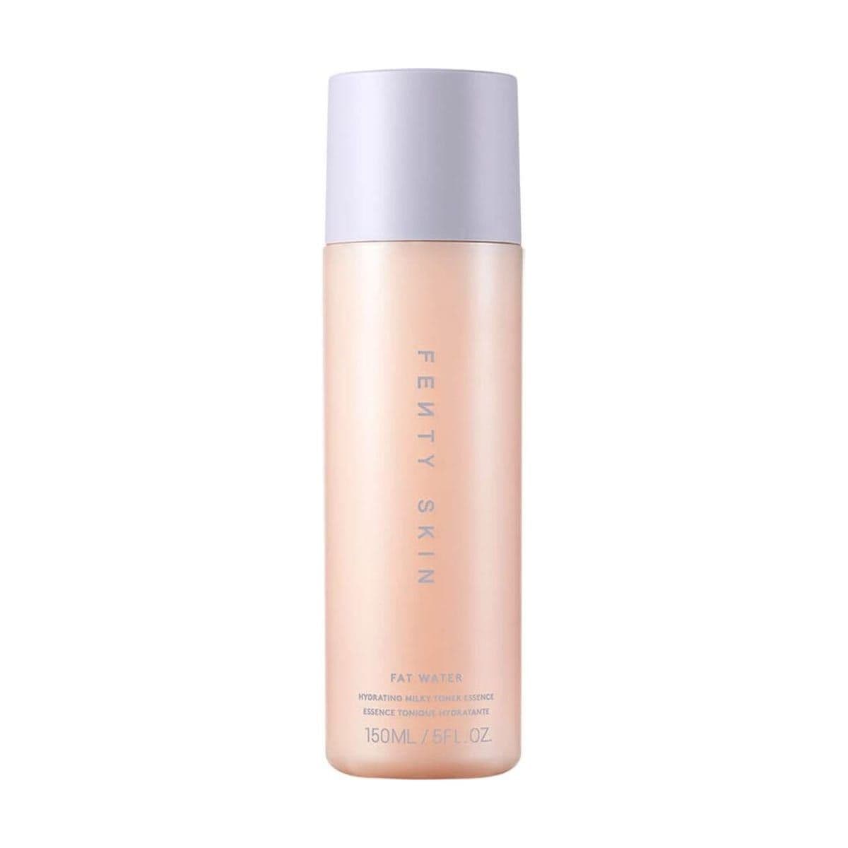 Embalagem de Tônico Fenty Skin Fat Water Toner Milky Essence