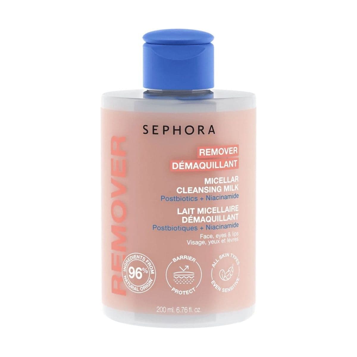 Embalagem de Leite Demaquilante Micelar Sephora Collection Soft Cleasing