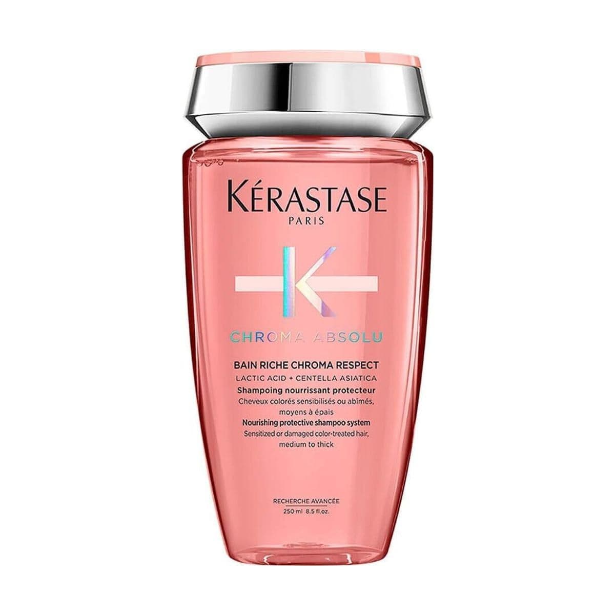 Embalagem de Shampoo Kérastase Chroma Absolu Bain Riche Respect