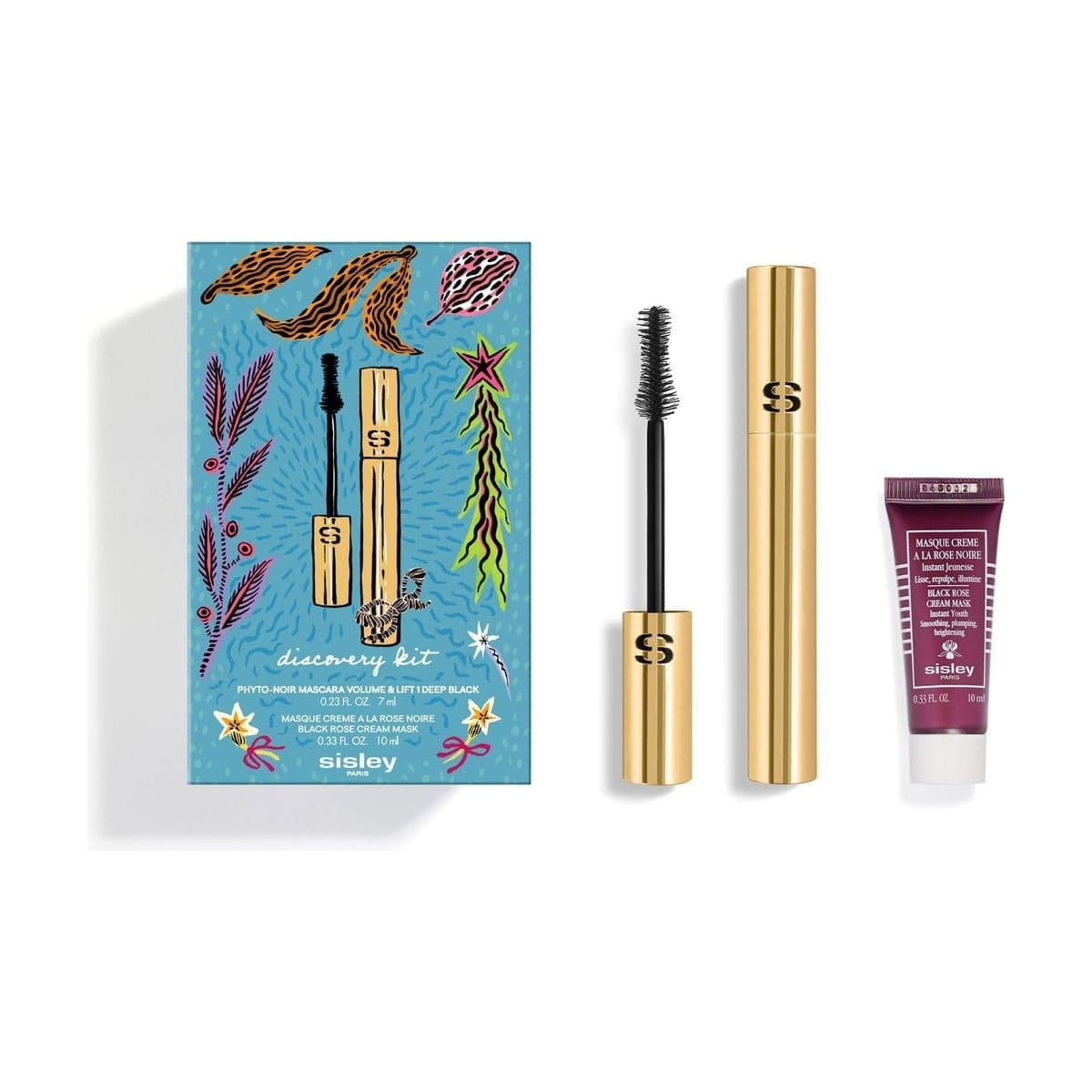 Embalagem de Kit Máscara Sisley Phyto-noir X Marie Victoire de Bascher