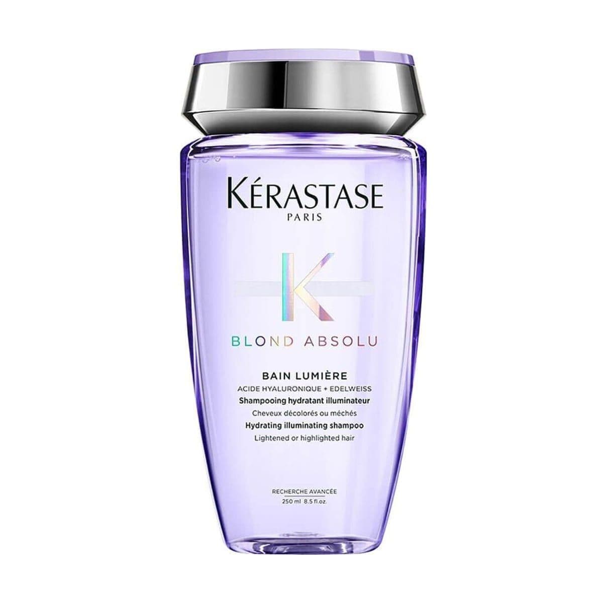 Embalagem de Shampoo Kérastase Blond Absolu Lumiére