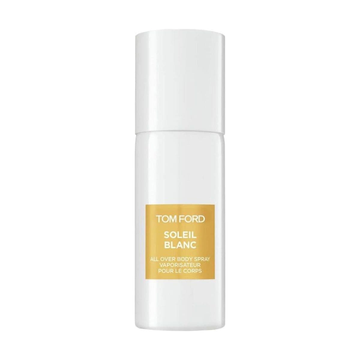 Embalagem de Body Spray Tom Ford Soleil Blanc Unissex