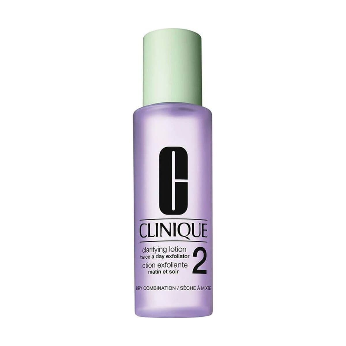 Embalagem de Loção Esfoliante Clinique Peles Tipo 2 Clarifying
