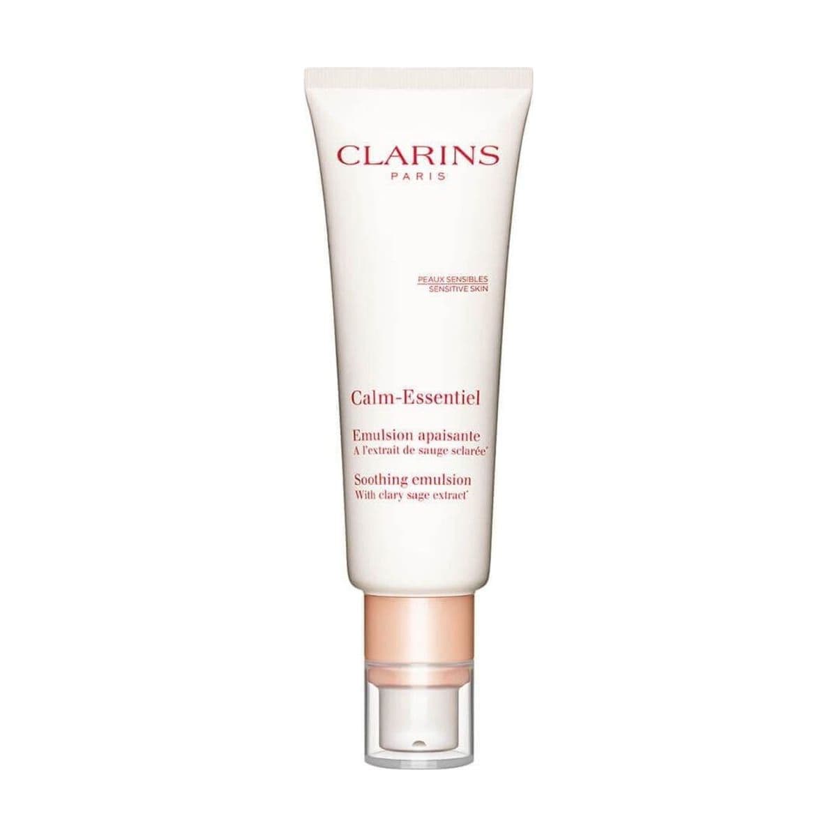 Embalagem de Hidratante Calmante Clarins Calm Essentiel