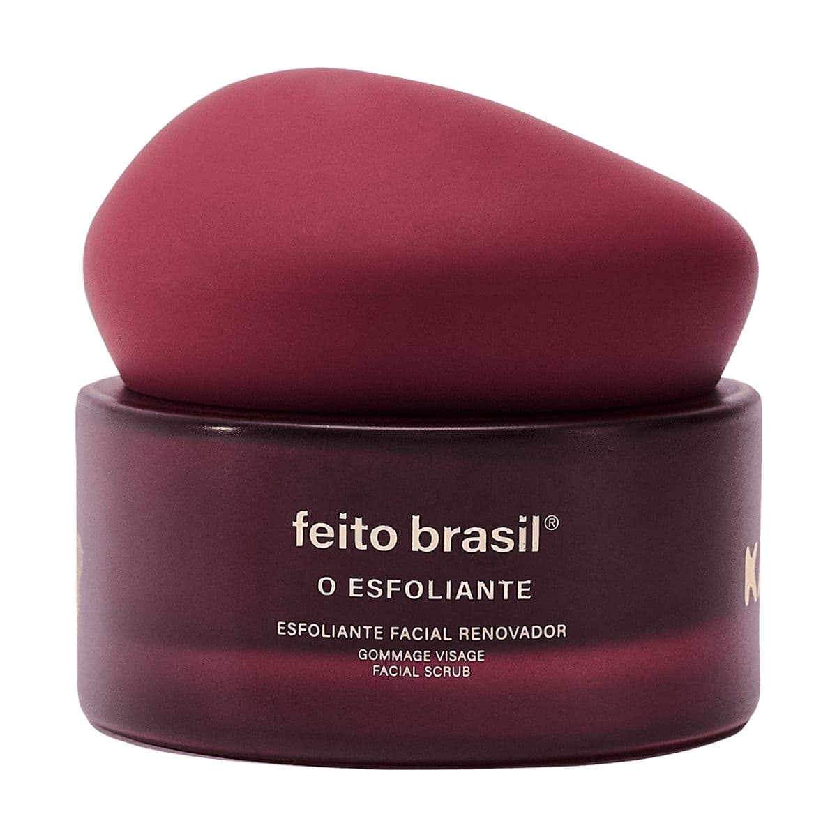 Embalagem de Esfoliante Facial Renovador Kamu Feito Brasil