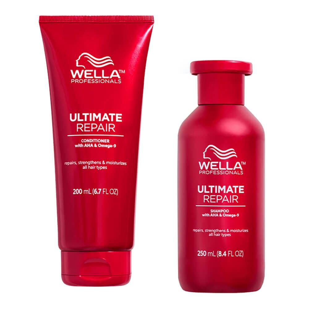 Embalagem de Kit Wella Professionals Ultimate Repair Duo