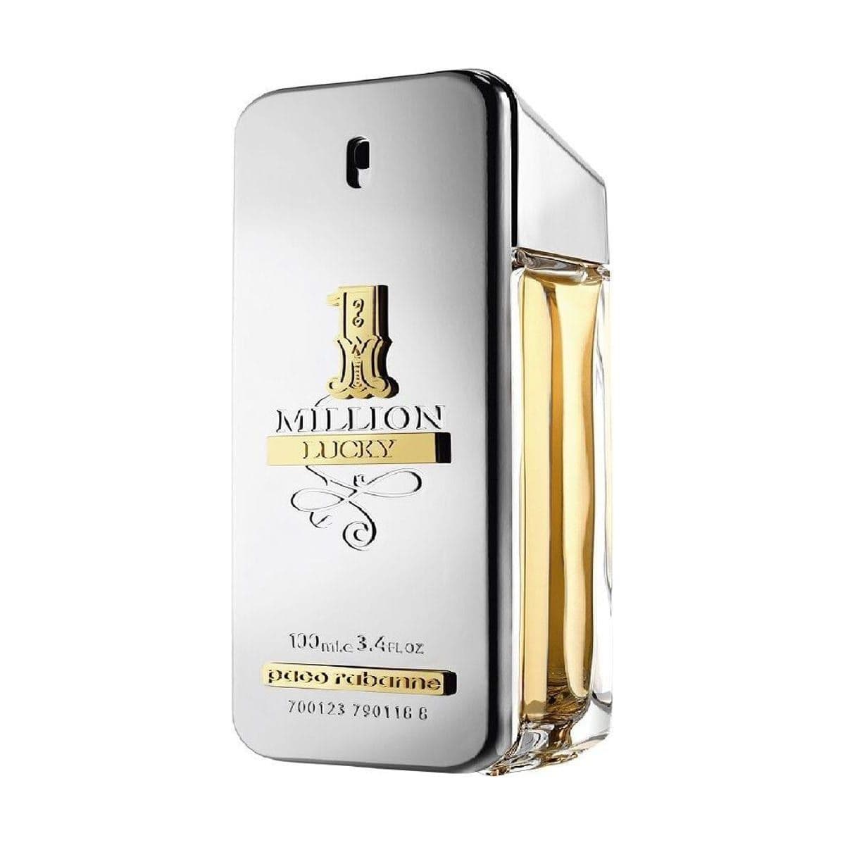 Embalagem de Perfume Rabanne 1 Million Lucky Masculino Eau de Toilette