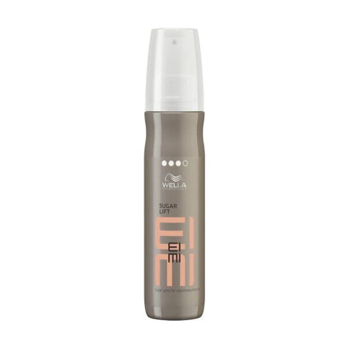 Embalagem de Spray Finalizador para Brilho e Volume Wella EIMI Sugar Lift