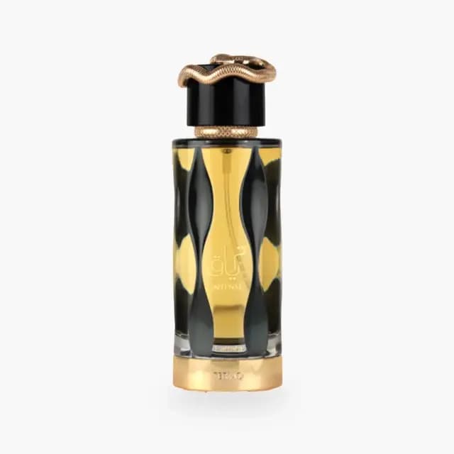 Embalagem de Lattafa Teriaq Intense Eau de Parfum - Perfume Unissex