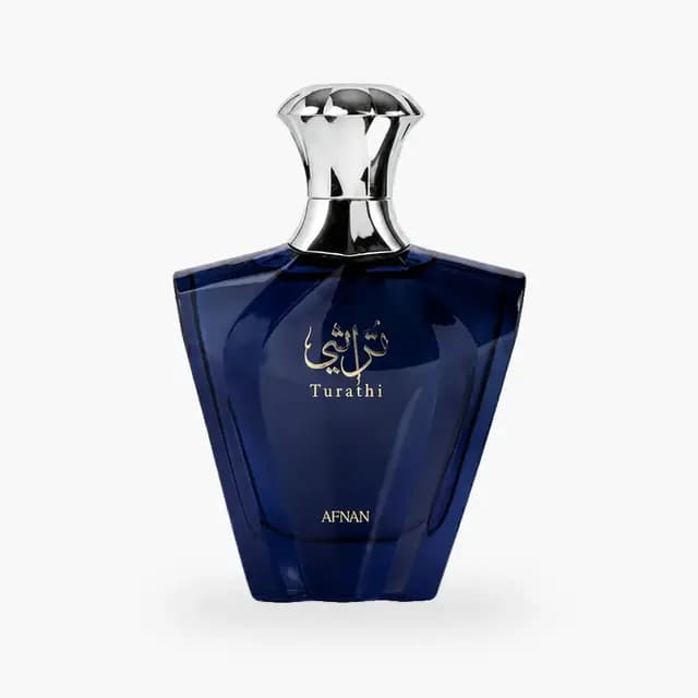Embalagem de Afnan Turathi Blue Eau de Parfum - Perfume Masculino