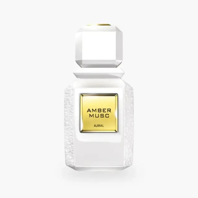 Embalagem de Ajmal Amber Musc Eau de Parfum - Perfume Unissex
