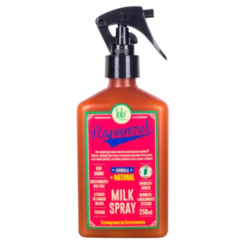 Embalagem de Milk Spray Rapunzel Lola 250ml