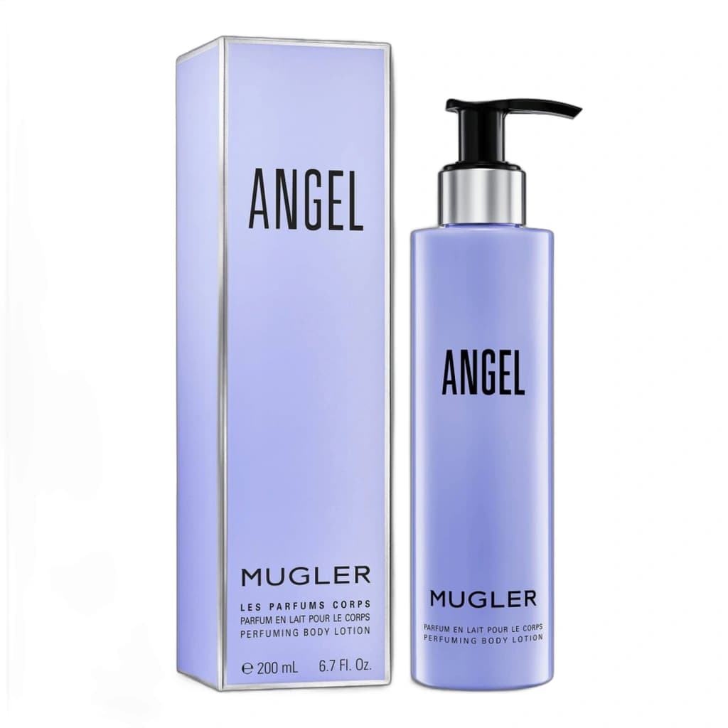 Embalagem de Creme Hidratante Angel Mugler Perfuming Body Lotion